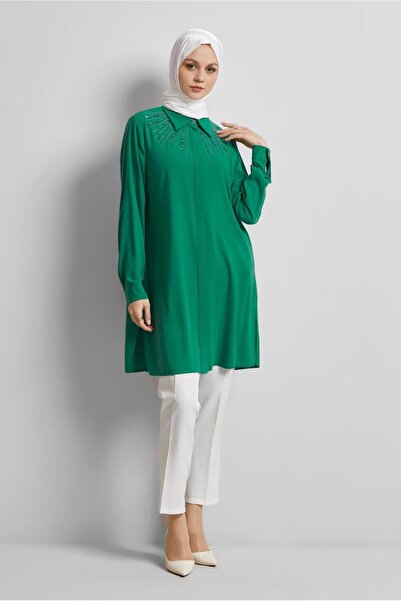 Alvina Shirt Collar Tunic 45421