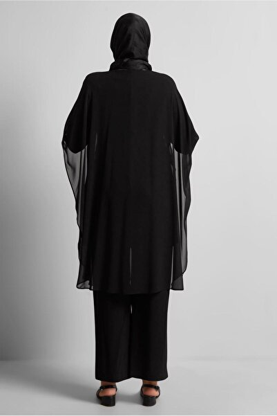 Alvina Plus Size Chiffon Pants Suit 20722