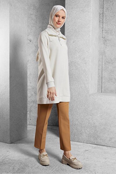 Alvina YAKASI FERMUARLI EŞOFMAN TUNİK 45287