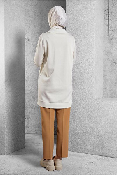 Alvina YAKASI FERMUARLI EŞOFMAN TUNİK 45287