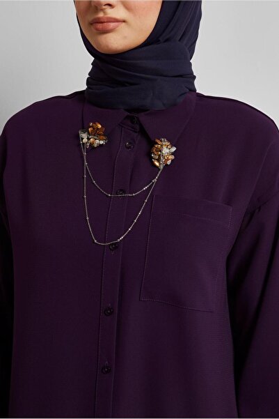 Alvina Brooch Detail Tunic 45522