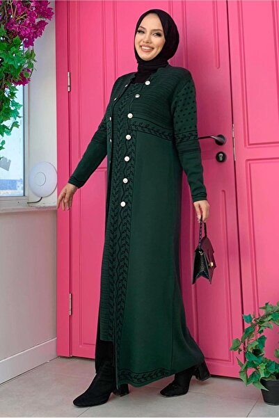 TRENDTESETTÜR ΓΥΝΑΙΚΕΙΟ ΠΡΑΣΙΝΟ (SUMRIT) ΠΛΕΚΤΟ ΜΠΟΥΦΑΝ ΜΕ ΣΧΕΔΙΟ T 70332