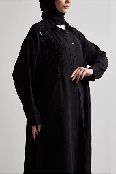 Alvina BONCUK İŞLEMELİ UZUN TUNİK 44783