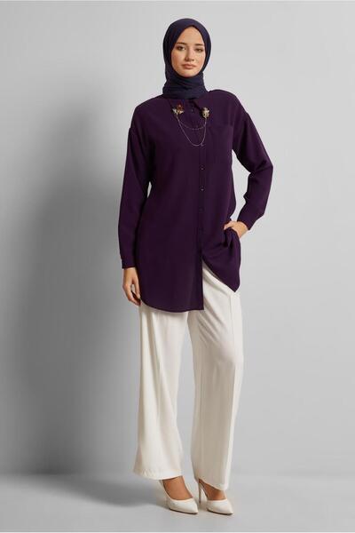 Alvina Brooch Detail Tunic 45522