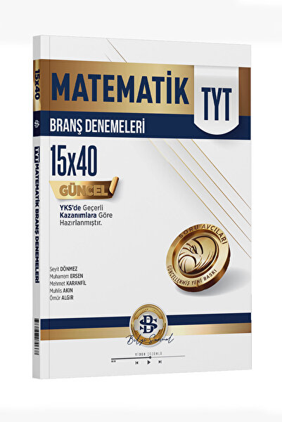 Bilgi Sarmal Yayınları Tyt Matematik Soru Avcısı Branş Denemeleri 2026