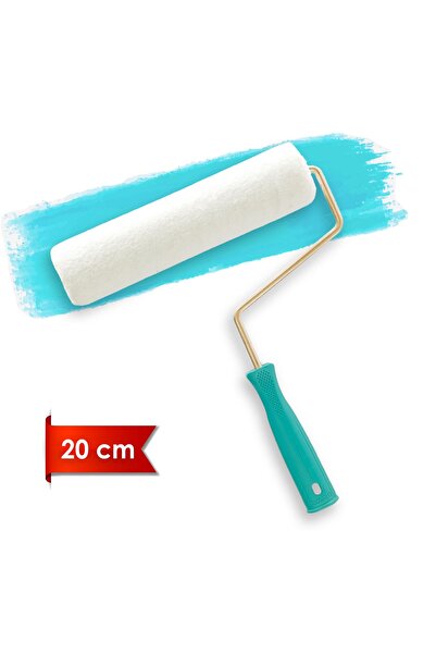 Genel Markalar Dekor-1065 Kadife 5cm Orta Çap 7 mm Tüylü Saplı Vernik Rulosu ...