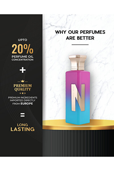 Naseem Purple Blue - Eau De Parfum for Women 75ml