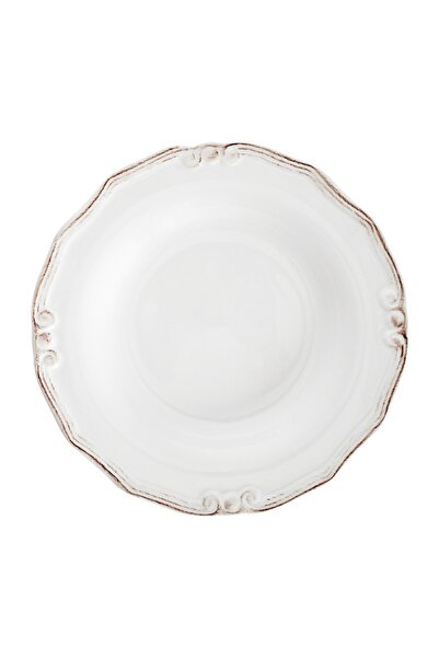 Mudo Home EKRU ÇUKUR TABAK 22CM