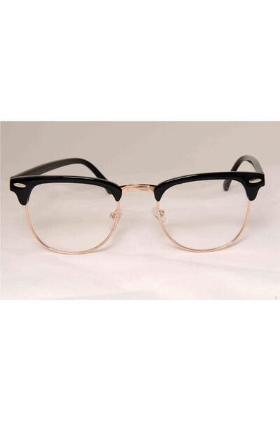 TrendMilano Clubmaster Numarasız Mavi Işık Korumalı Gözlük Sc102030