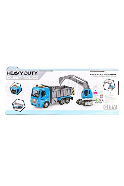 Genel Markalar PY8810B Sesli ve Işıklı Kamyon ve Kepçe -Canem Oyuncak