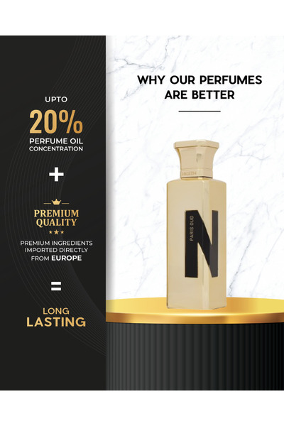 Naseem Paris Oud - Eau De Parfum for Men and Women 75ml
