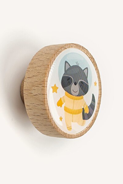 Kulpingo Mâner din lemn de raton astronaut