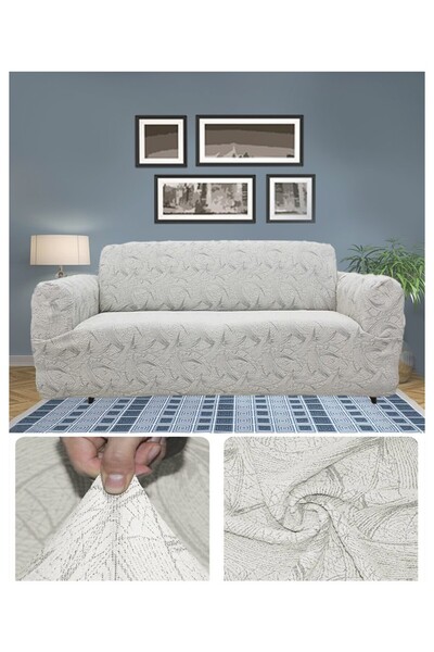 StarMall husă pentru canapea Husă pentru canapea jacard elastic și elastică l...