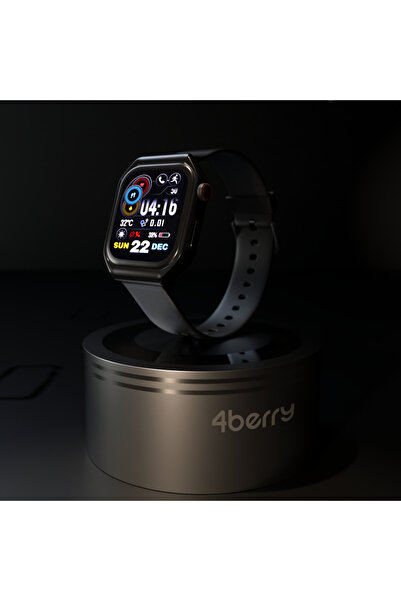 4Berry Akıllı Saat 4B-LA39 , Nabız ve Uyku Takibi, Bluetooth Destekli