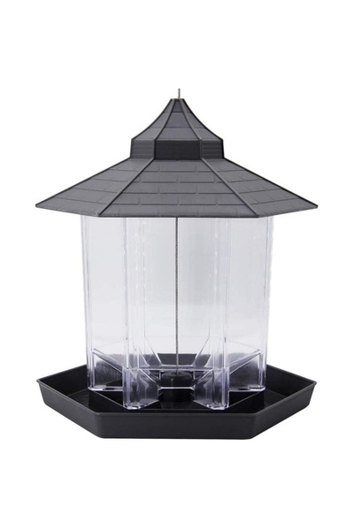 Choice وحدة تغذية الطيور البرية المعلقة B، حاوية خارجية مقاومة للماء مع حبل تعليق لتغذية الطيور G.