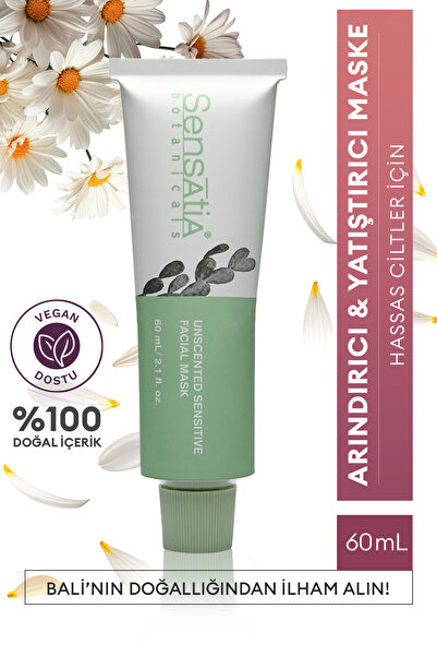 Sensatia Botanicals Hassas ve Alerjiye Eğilimli Ciltler için Kokusuz Doğal Yü...