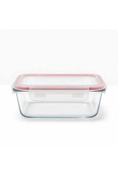 PERLAEVKAHVE وعاء تخزين من الزجاج البوروسيليكات سعة 780 مل - مانع للتسرب، مع ...