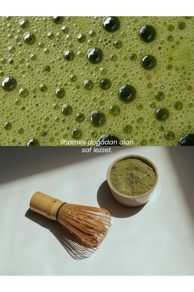 WildWest Matcha Çayı 200g süt köpürtücü hediyeli
