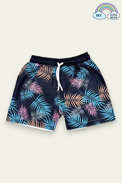 My Kids Wear Paraşşüt Kumaş Çocuk Deniz Şortları