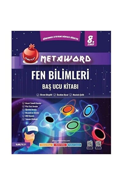 Nartest Yayınları Nartest Yayınevi 8. Sınıf LGS Metaword Fen Bilimleri Baş Uc...
