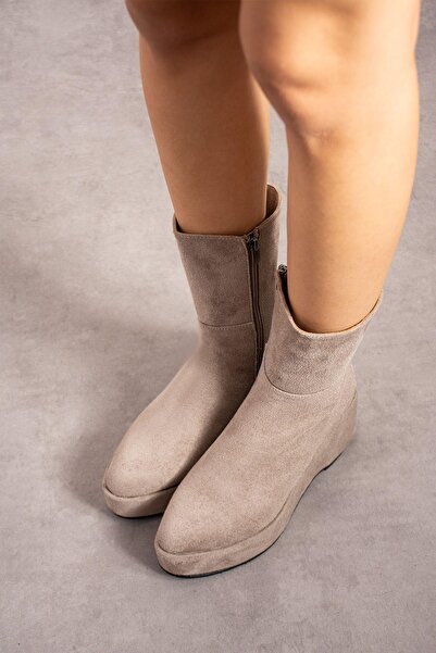 ZENNESHOES Дамски ботуши с подплатени токове Clara