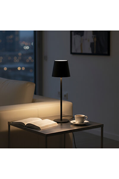 Kendal 3 FONKSİYONLU MASA LAMBASI DOKUNMATİK SENSÖRLÜ - Siyah