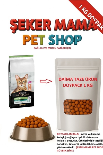 Pro Plan Somonlu Kısır Kedi Maması 1 kG