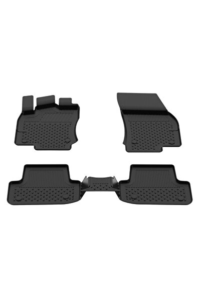 Sahler Volkswagen T-Roc 2019+ Uyumlu Araca Özel 4.5D Havuzlu Oto Paspas - T-roc