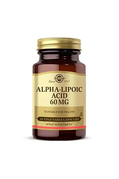 Solgar Alpha Lipoic Acid 60 Mg 30 Capsules
