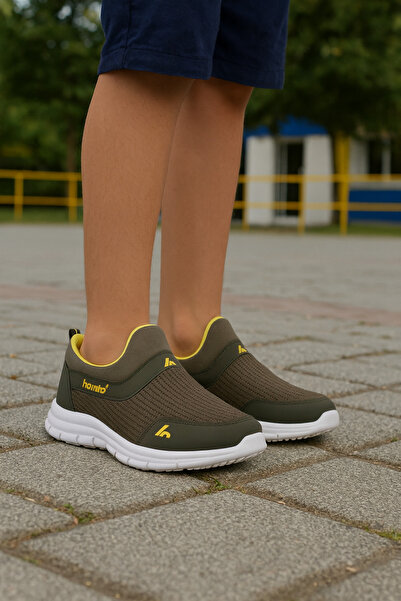 ARONA Unisex Laceless Anorak Kids Sports Booties Filet Shoes