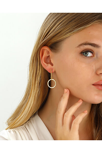 MEKS JEWELS Tasarım Çember Küpe