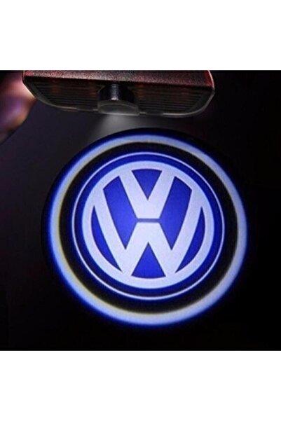 Araba Alışveriş Volkswagen Aksesuar Passat B8 Kapı Altı Logolu Aydınlatma Işığı