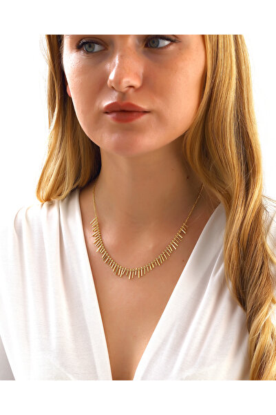 MEKS JEWELS Gümüş Kleopatra Kolyesi