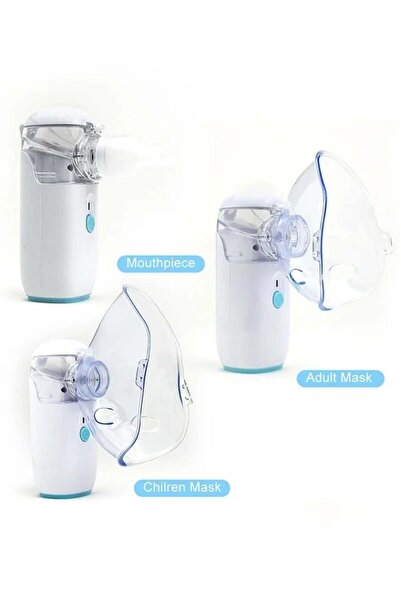 unbranded Generic Ultrasonic Mesh Nebulizer for Children & Adults - Mini Handheld Portable Steam Humidifier