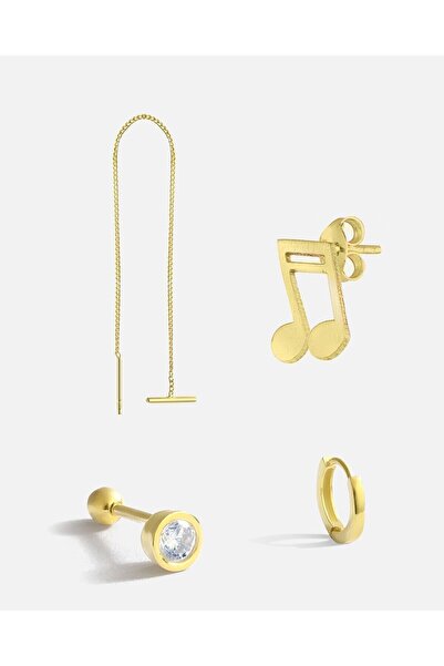 MEKS JEWELS Gümüş Küpe Kombini