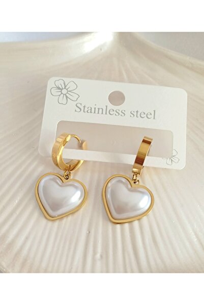 stainless steell أقراط قلب من الفولاذ