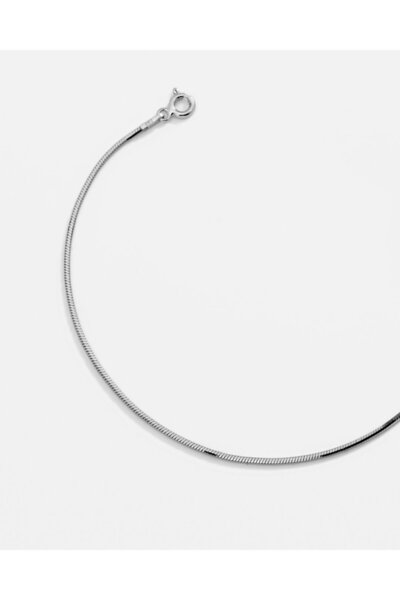 MEKS JEWELS Gümüş Yılan Halhal