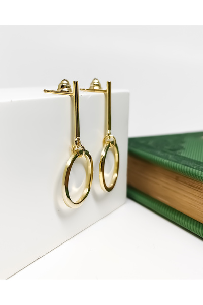 MEKS JEWELS Tasarım Çember Küpe