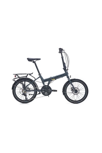 Carraro Flexi 121 MD 20 Jant 21 Vites Katlanır Bisiklet Mat Navy Mavi/Siyah Kahve