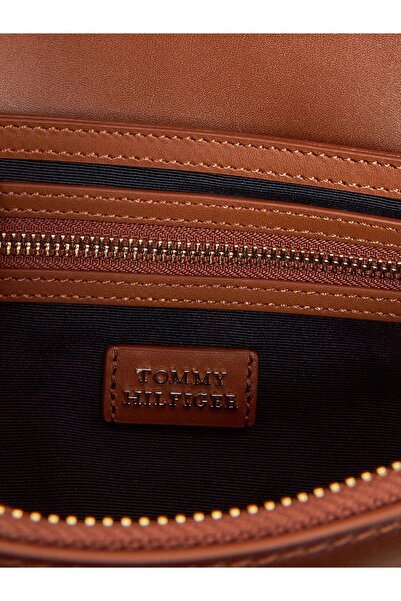 Tommy Hilfiger Kadın HERITAGE LEATHER CONV CROSS B Omuz Çanta