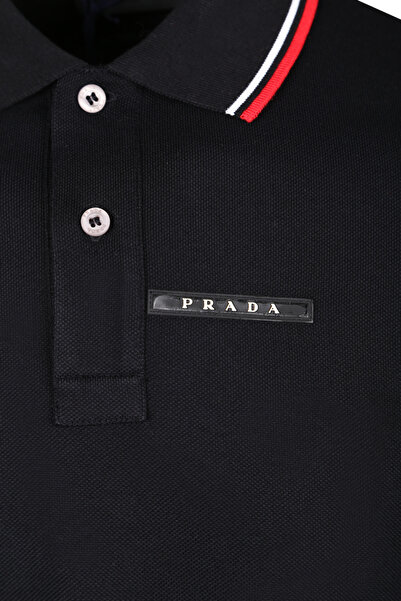Prada ERKEK POLO YAKA T-SHIRT SJN256-322-F0AA9