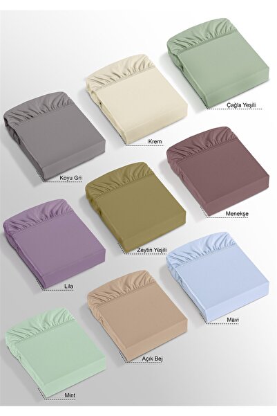 Monolisse Naria Ranforce 100% Cotton Fitted Sheet