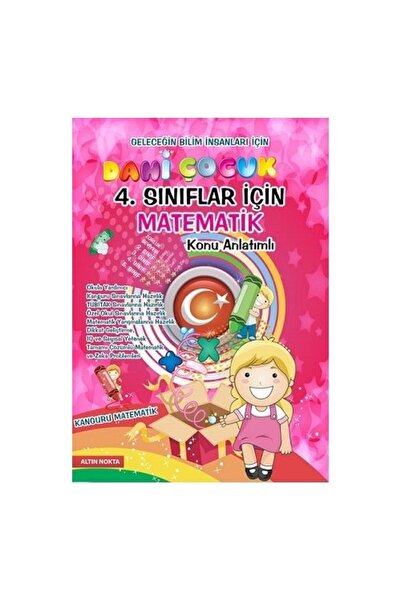 Altın Nokta Yayınevi Basım Yayın 4. Sınıf Dahi Çocuk Matematik Konu Anlatımlı