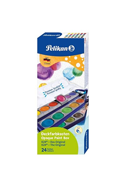 Pelikan 24 Renk Suluboya K24