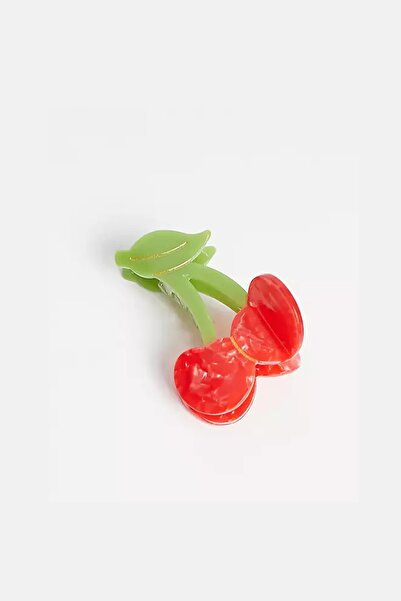 New Obsessions Very Sweet Branched Cherry Acrylic Luxury Peg Hair Clip