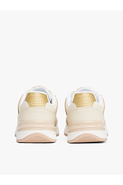 Tommy Hilfiger Kadın Kalın Tabanlı Marka Logolu Bağcıklı Pembe Sneaker FW0FW08325-TRY