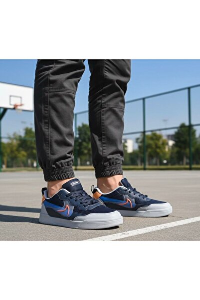 Best Of Чоловічі повсякденні спортивні кросівки, сині, ортопедичні, з легкою підошвою, модель 366