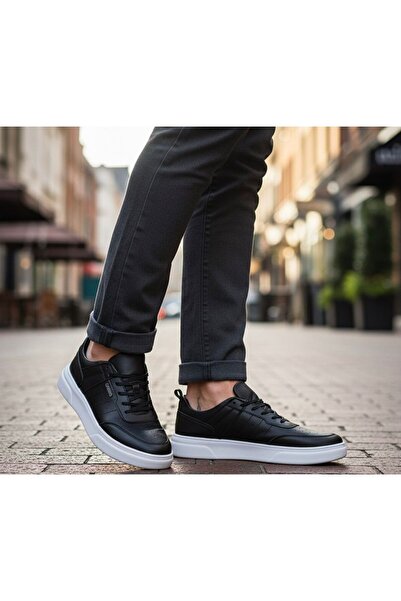 Carrano Pantofi sport negri pentru bărbați Pantofi confortabili pentru mers pe jos Ortopedici 1850