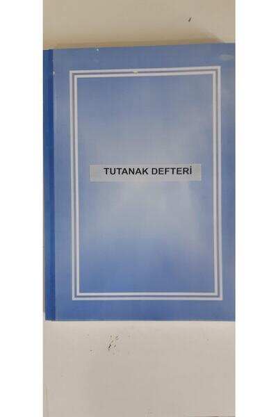 Kültür Matbaası Tutanak Defteri