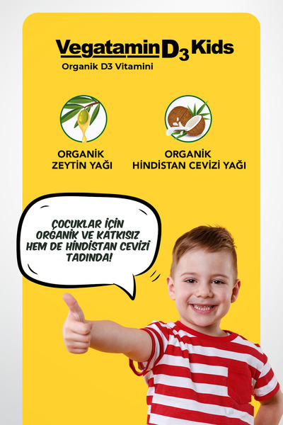 Delta VEGATAMIN D3 KIDS 400 IU 8683561175046